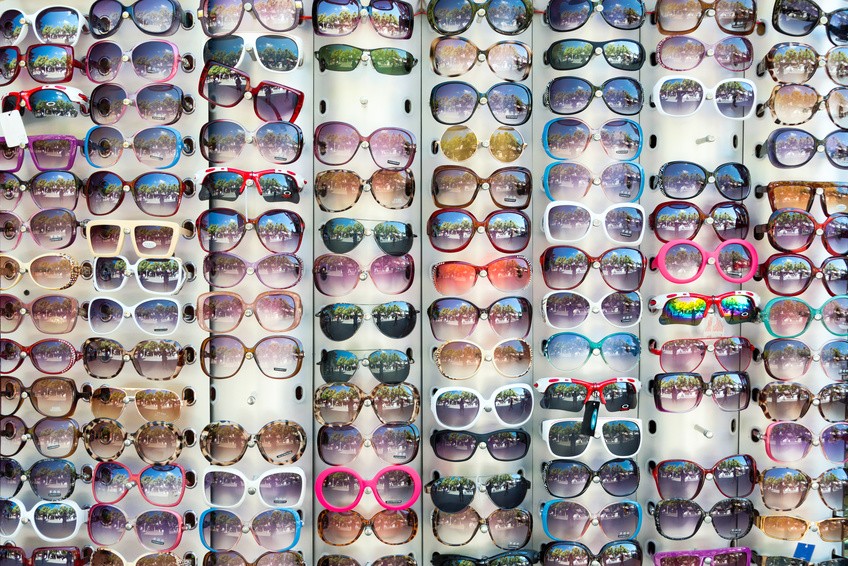 Die Materialien von Brillenfassungen